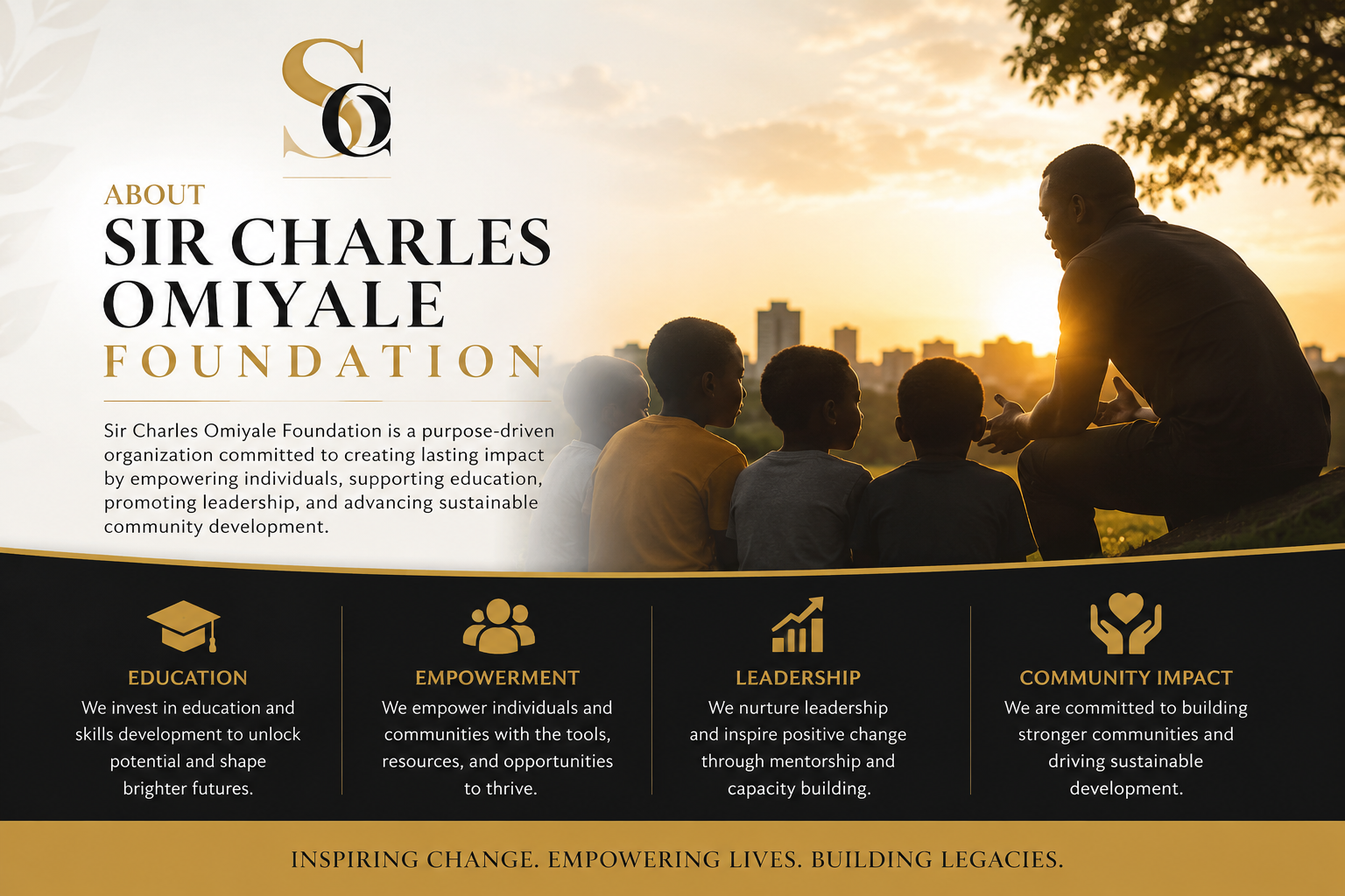 About Sir Charles Omiyale Foundation