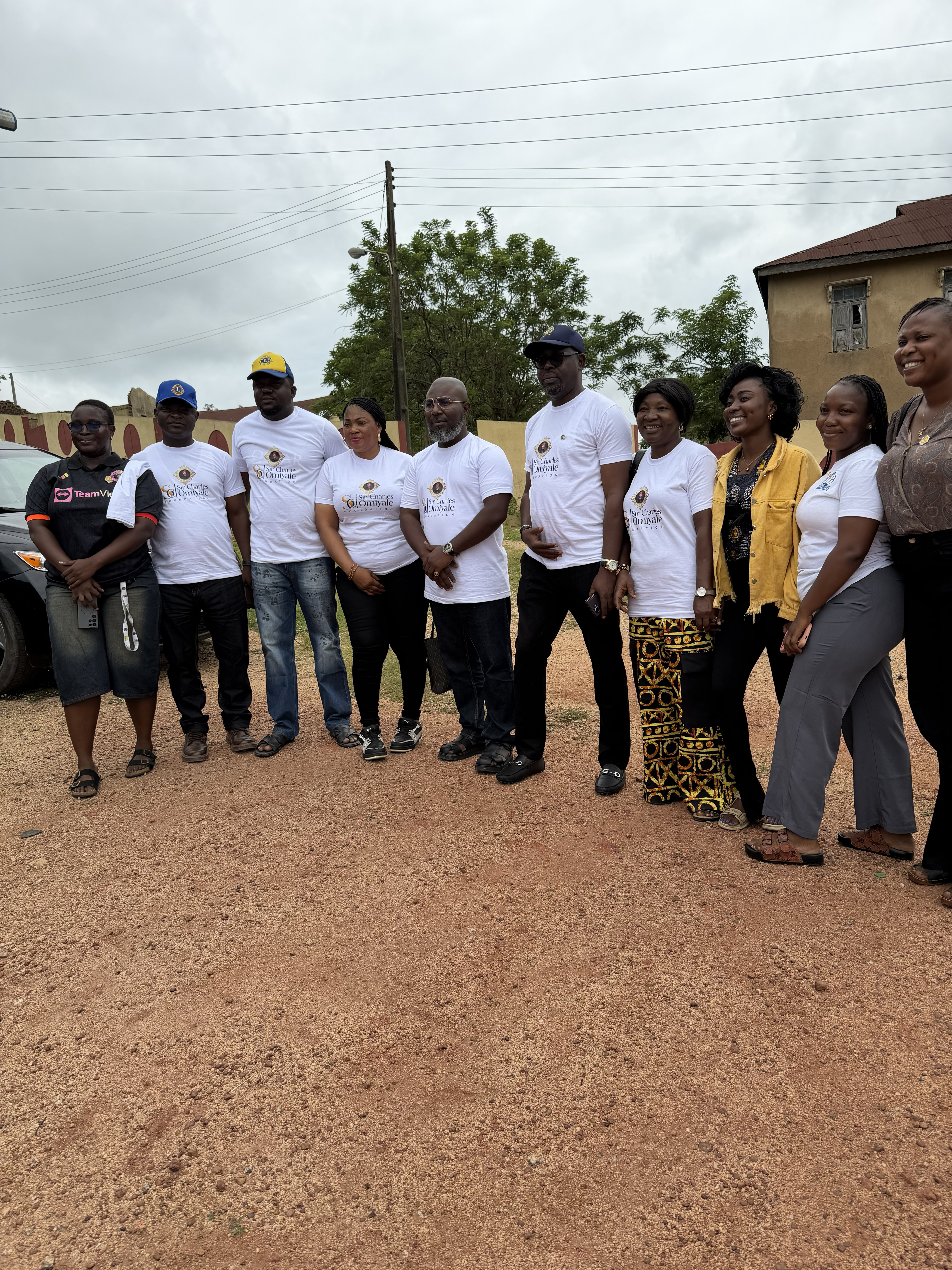 The Igbajo Achievers Lion Club came to support the SCOFoundation Launch